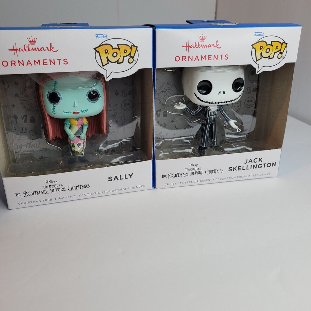 Hallmark Funko POP Sally Plus Jack Skellington Ornaments